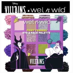 Wet N Wild Disney Villains Fiery Femmes Eye & Face Palette